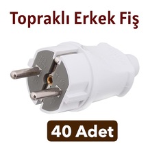 Yeşim Topraklı Erkek Fiş 40 Adet