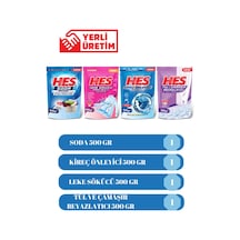 Soda- Kireç Önleyici - Leke Sökücü - Tül Ve Çamaşır Beyazlatıcı 500gr 4lü Temizlik Paket - 645778008