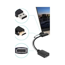 Çok Fonksiyonlu Usb Güç Kaynağı, Bilgisayarlarıçin Hdmı Display Dönüştürücü Cihazı Aparatı