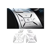 Mercedes Sl Serisi Direksiyon Tuş Kaplaması Gümüş R231 2012-2015