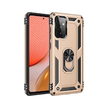 Zore Galaxy A72 Kılıf Nvth Vega Kapak - Gold