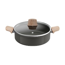 Renew Ceramic Kısa Tencere - 24 Cm Gri Renew Ceramic Kısa Tencere - 24 Cm Gri