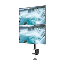 Ergoflex Ef63 Steel Design 2-8 Kg Çift Ekran Asansörlü 13"-32" Desktop Monitör Standı