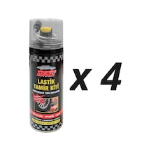 Autokit Lastik Tamir Köpüğü Sprey Kiti 4 X 450 Ml