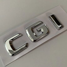 Benz Cgı Krom Bagaj Yazısı Düz Tip 3m 3d Abs Mercedes 201