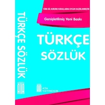 Ata Yayıncılık Türkçe Sözlük (Karton Kapak)