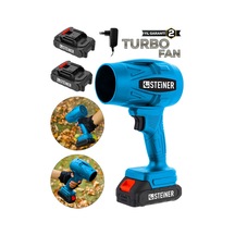 21 V 5 Ah Çift Akülü Şarjlı Akülü Jet Fan Üfleyici Toz Üfleyici Mangal Yakma Araba Kurutma Maki