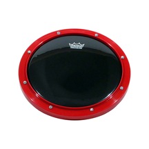 Remo Rt-0010-58 Practice Pad Ambassador Ebony 10" Kırmızı Sert Yüzeyli Büyük Boy Ped
