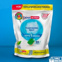Bind Activit Hepsi 1 Arada Bulaşık Makinesi Deterjan 50 Tablet