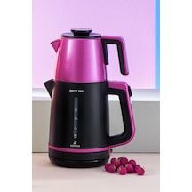 Karaca Berry Tea XL 2in1 Çelik Demlikli Çay Makinesi ve Kettle