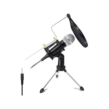 Dailytech Kareoke Kondenser Mikrofon Telefon ve Bilgisayar Uyumlu