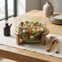 %100 Doğal Akasya Ayaklı Sunum Ve Salata Kasesi - Ahşap Ayaklı Meyvelik Ve Çerezlik 15x7 Cm Veya 20x10 Cm Seçenek Diğer
