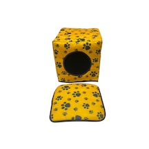 Potipet Kedi Evi Kedi Yatağı Kedi Koltuğu Kedi Minderi Şiltesi