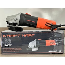 Kraft Hart Profesyonel 1200w 115mm Avuç Içi Taşlama Spiral Makine