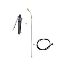 İlaçlama Pompası 3"lü Set- Yüksek Kalite Hortum+metal Kabze+pirinç Uç