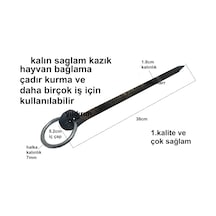 Hayvan Bağlama Çivisi Çadır Kazığı Çivi