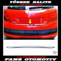 Peugeot 207 Krom Bagaj Alt Çıtası 2006 Üzeri P.Çelik N11.5044