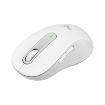 Signature M650 Kablosuz Mouse, Büyük Boy Sağ El İçin, Sessiz, 4000 Dpı, Bluetooth, Logi Bolt Usb Alıcı, 24 Ay Pil Ömrü, Beyaz