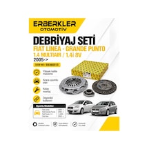 59360313 Debriyaj Seti Fiat Linea - Grande Punto 1.4 Multıaır 1.4ı 8v 2005- İdea 1.4ı 8v 2003- - Erb1451