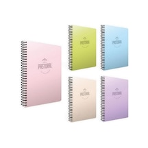 Gıpta Pastoral 60 Yp. A4 Spiralli Pp. Kapak Defter 3 Kareli + 2 Çizgili