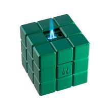 Colibri Heritage Çift Torch Pürmüz & Soft Flame Yeşil Masa Tipi Puro Çakmağı