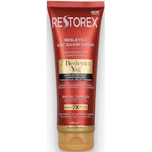 Restorex Besleyici Bakım Saç Kremi 250 Ml - 7 Besleyici Yağ Göz Alıcı Parlaklık İpeksi Yumuşaklık
