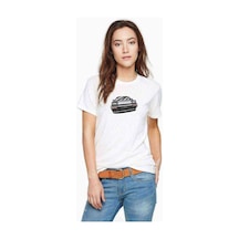 Toyota Trueno Ae86 Baskılı Beyaz Kadın Tshirt