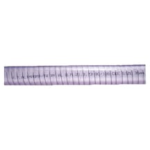 Sıvı Atık-Su Transfer Hortumu  PVC Beyaz Çelik Telle Güçlendir