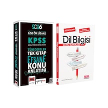 Yargı 2026 Kpss Lise Ön Lisans Efsane Konu Anlatımlı Tek Kitap Ve Akm Dil Bilgisi Soru Bankası Seti 2 Kitap