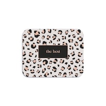 Leopar Desenli The Best Yazılı Ergonomik Mouse Pad Kaymaz Tabanlı, Renkli Ve Konforlu Tasarım Çok Renkli