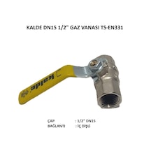 1/2" Kollu Küresel Doğalgaz Gaz Vanası Ts-en331 -naturalgas Valve