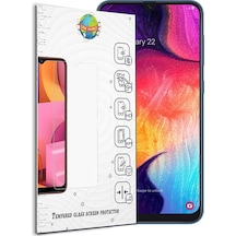 Samsung Uyumlu A50 Temperli Ekran Koruyucu Kırılmaz Cam Sadece Tam Kaplayan Ekran Koruyucu Istiyorum