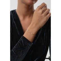 14 Ayar Tasarım Altın Bileklik 3,1 Gr Sarı Altın 93588166