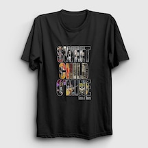 Presmono Unisex Sweet Child Guns N' Roses T-shirt Siyah