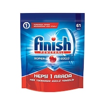Finish Powerball Hepsi Bir Arada Bulaşık Makinesi Deterjanı 61 Tablet