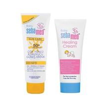 Sebamed Bebek Güneş Kremi Spf 50 75 Ml Bebe Bez Bölgesi Bakım Kremi 50 Ml Sebamed Bebek Güneş Kremi Spf 50 75 Ml Bebe Bez Bölgesi Bakım Kremi 50 Ml