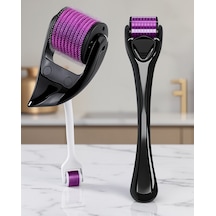 Derma Roller 540 İğneli 1mm Titanyum Uçlu Uuczzzzdermarollerrrrrr3 Mor
