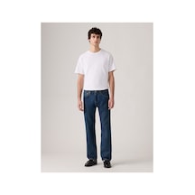 Levi's 555 Relaxed Straight Erkek Jean Pantolon - Check The Score Dark İndigo - Worn İn