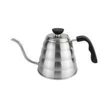 Barista Kahve Gooseneck Kettle - Çelik Kahve Demleme Dripper Kettle - İndüksiyonlu - Paslanmaz Çelik - 1200 Ml Aeropress