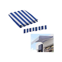 Bu Geri Çekilebilir Veranda Tente Kumaş Yedek Üst Kapak, Güneşlik Kanopi Kanvas, Suya Dayanıklı Polyester Yedek Tuval, Tente, Güverte, Balkon, Avlu, Ou 4 X 2,5 M 13 X 8,2 Ft Diğer