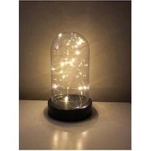Led Işıklı Ters Fanus 3 Metre Peri Tel Gün Işığı Terary