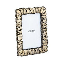 La Medore Wrap Collectıon Antıque Brass Small Photo Frame 14x19 Cm
