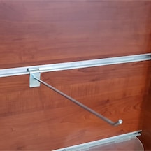 100 Adet Kanallı Pano Kancası Askı Kancası 25 Cm
