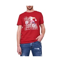 Jack & Jones Jack Jones Erkek T-shırt 12198774-sage Kırmızı