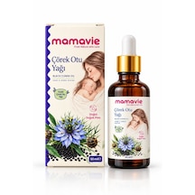 Mamavie %100 Çörek Otu Yağı 50 Ml Doğal Soğuk Pres, Bitkisel Cilt, Saç Ve Vücut Bakım Yağı