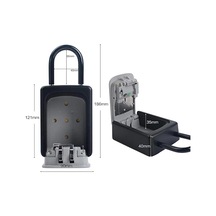 Isc802key Şifreli Çelik Kasa, Anahtar Kasası, Anahtar Dolabı, Gri