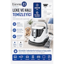 Livenzi Jjb-737-ıı Koltuk Halı Yıkama Ve Leke Çıkartma Makinesi-beyaz