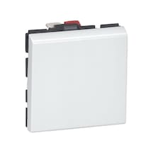 077010 Legrand Sistem Armada Anahtar 2Modül 10A - 250V Beyaz