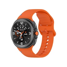 Novstrap Samsung Galaxy Watch 8 40mm 44mm Classic 46mm İle Uyumlu Kordon Lansman Silikon Kayış