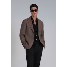 Lufian Daniel Spor Erkek Blazer Ceket Slim Fit Deve Tüyü Deve Tüyü 112140208100440 Deve Tüyü